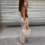 Pantalones Vaqueros a Rayas