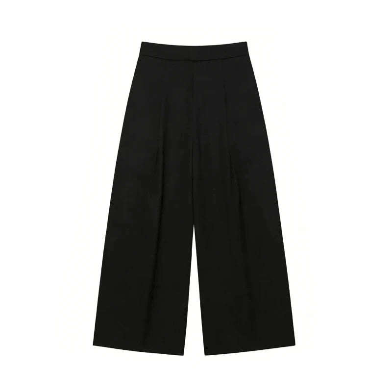 Pantalon Ancho Negro