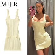 Vestido Corto Punto