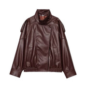 Chaqueta Cuero Sintetico