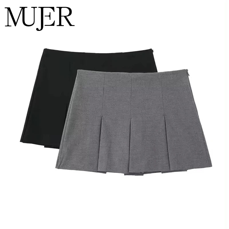 Falda Plisada Shorts