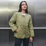 Parka Acolchada Negra