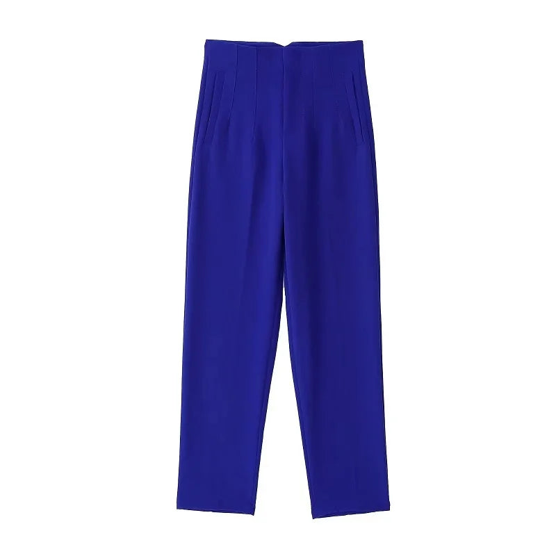 Pantalon Oficina Cintura Alta