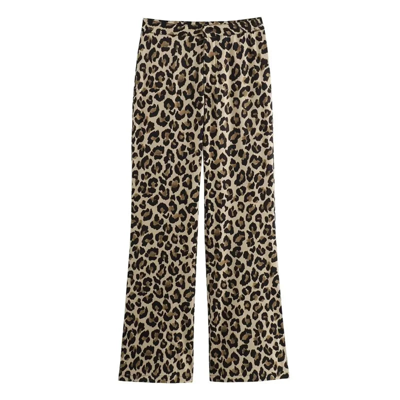 Pantalon Leopardo Y2K