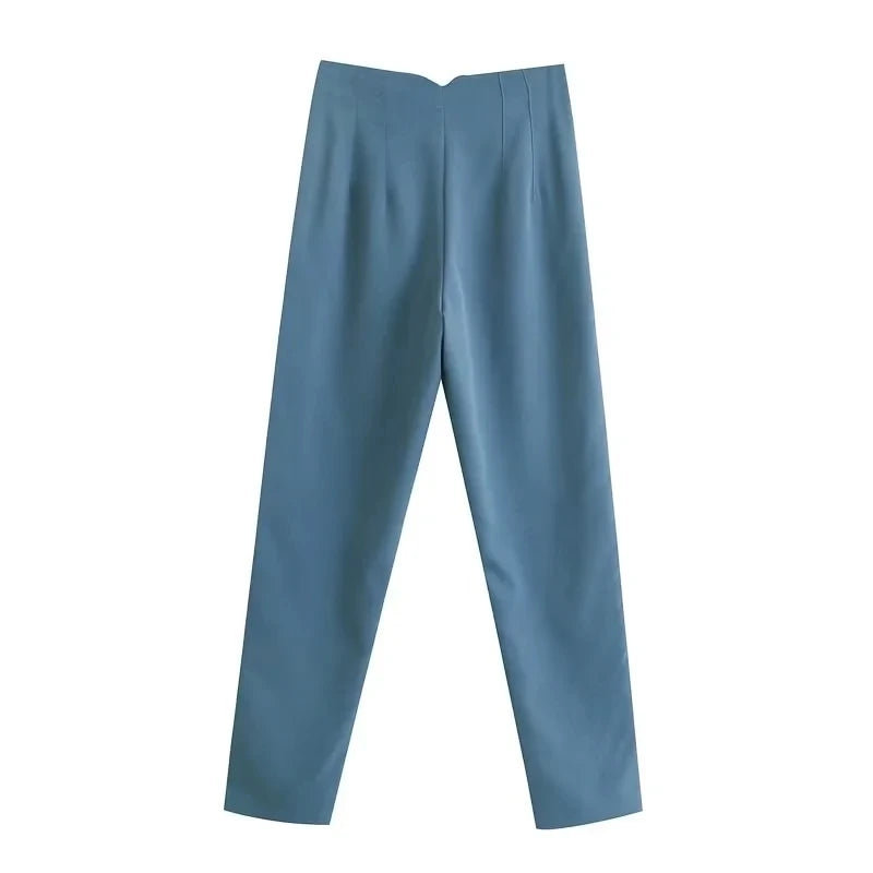 Pantalon Oficina Cintura Alta