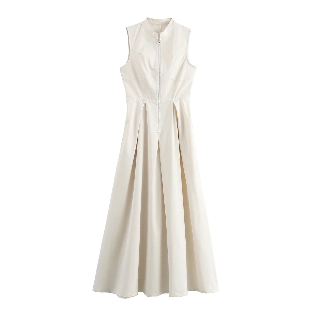 Vestido Largo Drapeado