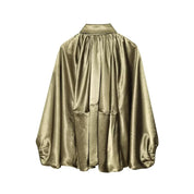 Chaqueta Bomber Fruncida
