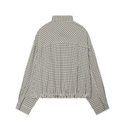 Chaqueta Bomber Cuadros