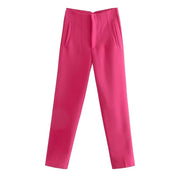 Pantalon Oficina Cintura Alta