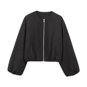 Cazadora Negra Chaqueta